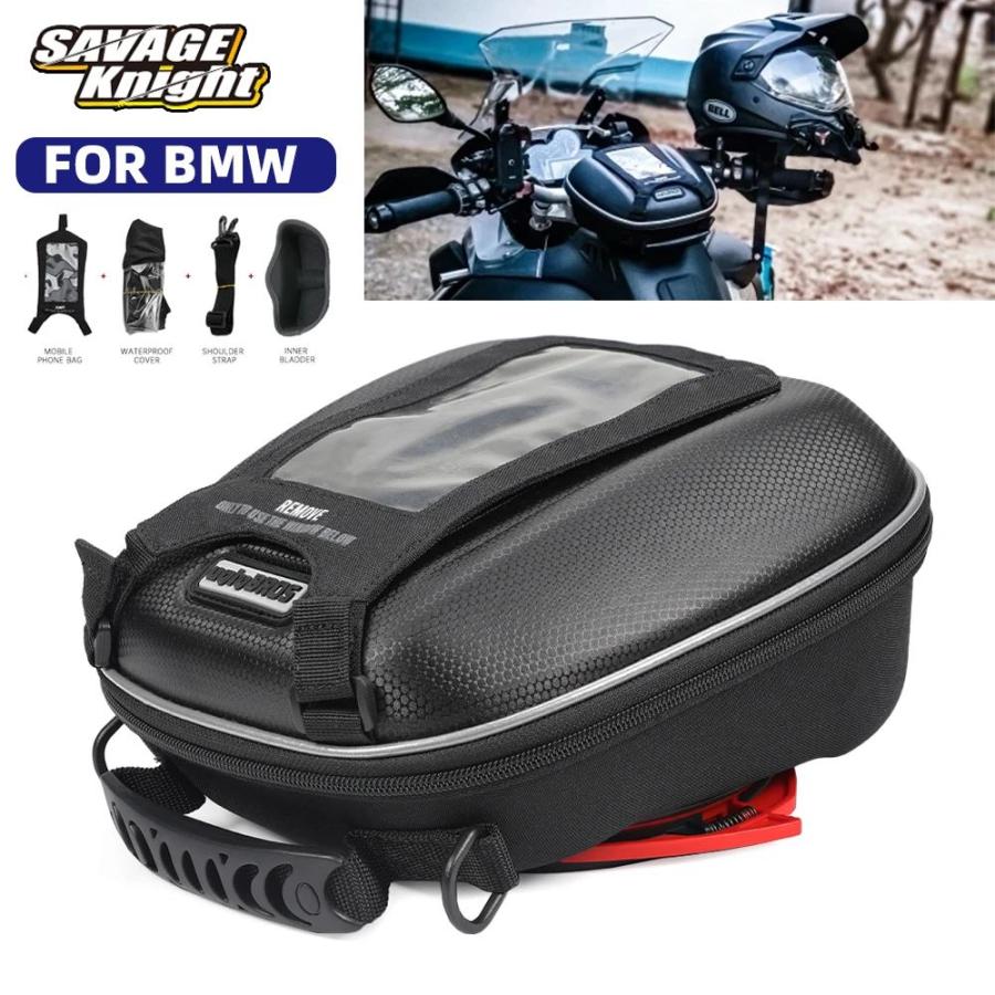 Sacoche Selle Moto KLAUER Pour BMW - Polyester étanche, Fixation Rapide, Idéale G310R, S1000XR, R1250GS…