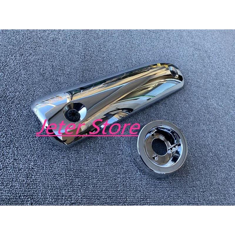 並行輸入品 スカイウェイブ650マフラーカバー2005スズキスカイウェイブ650 LXプロテクターマフラーカバークロームAN650マフラー保護カバー