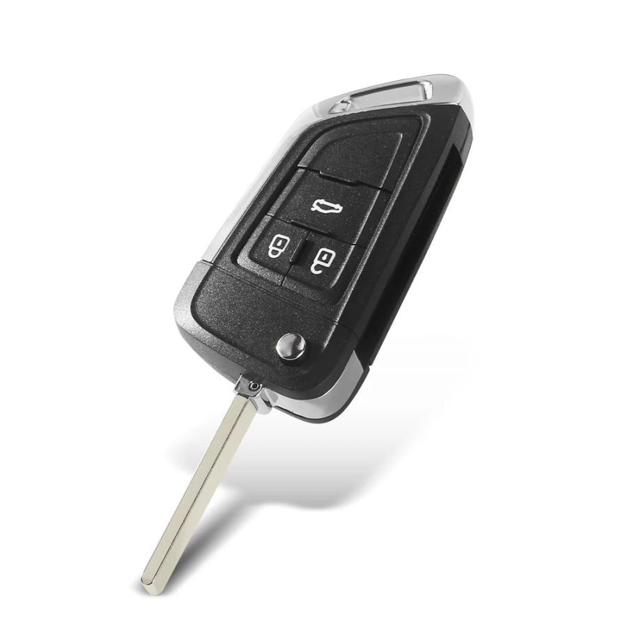 【並行輸入品】 KEYOU-リモートコントロールキーシェル キーケース 2 3 4 5ボタン CHEVROLETメージ用 ピカ ロバ カマロ ...