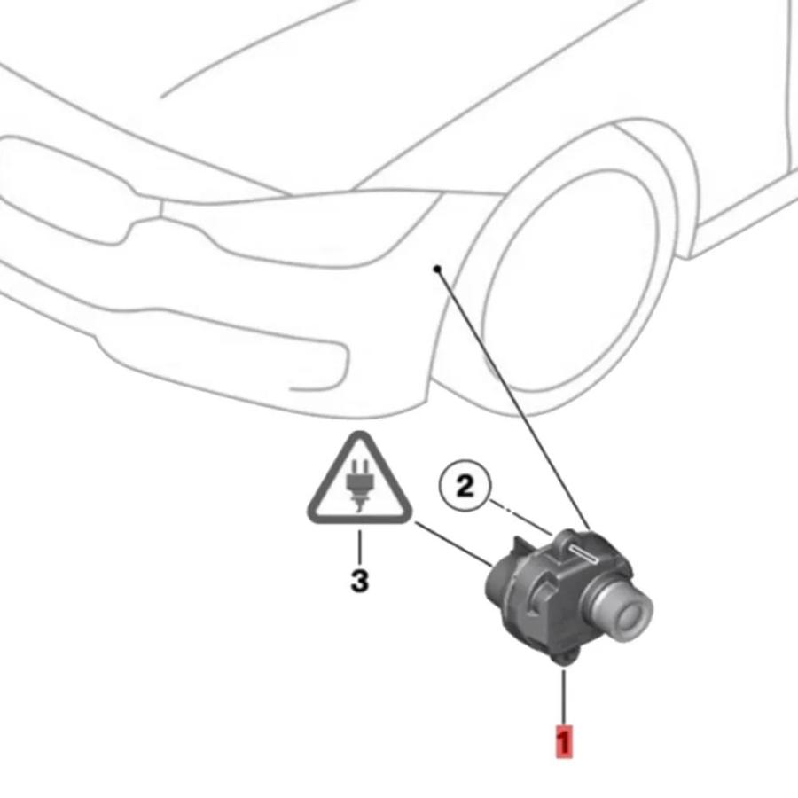 並行輸入品 フロントバンパー サイドビューバックアップカメラ BMW X5 E70 X6 E71 F01 F02 F06 F07 F10 F11 F12 2010-2019 スタイリング_5