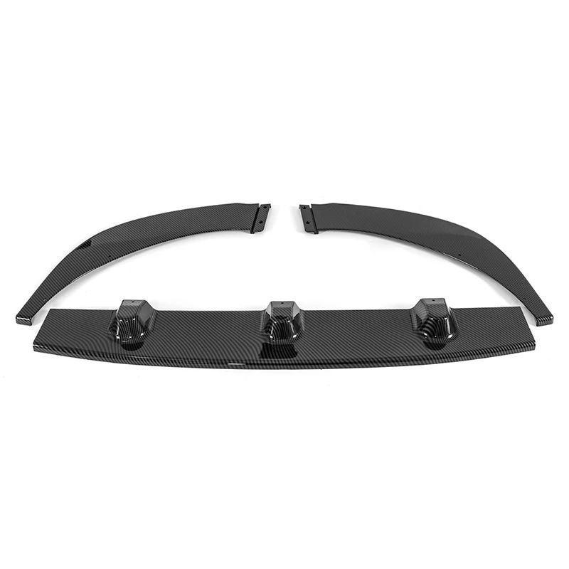 並行輸入品 フォルクスワーゲンVWT5 T5.1 SPORTLINE 2010-2014フロントバンパーブレード カラーブラック カーボンの画像