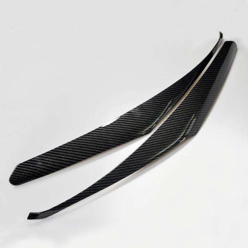 並行輸入品 カーボンホンダアコード8TH 2008 2009 2010 2012 2013アクセサリーABSヘッドライトアイブローデコレーションパネルカバートリムC2063の画像