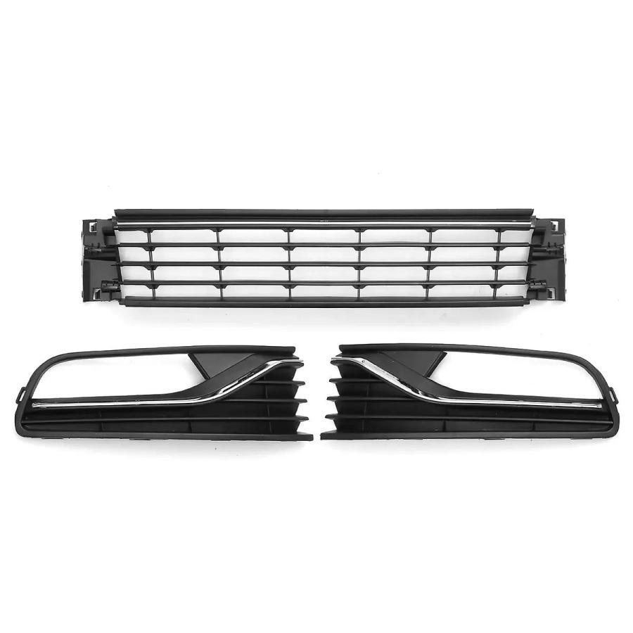 並行輸入品 グリル フロントバンパー vwポロ用左グリル 6r 20142017 レーシンググリル フォグランプカバー6r0853677a9b9の画像