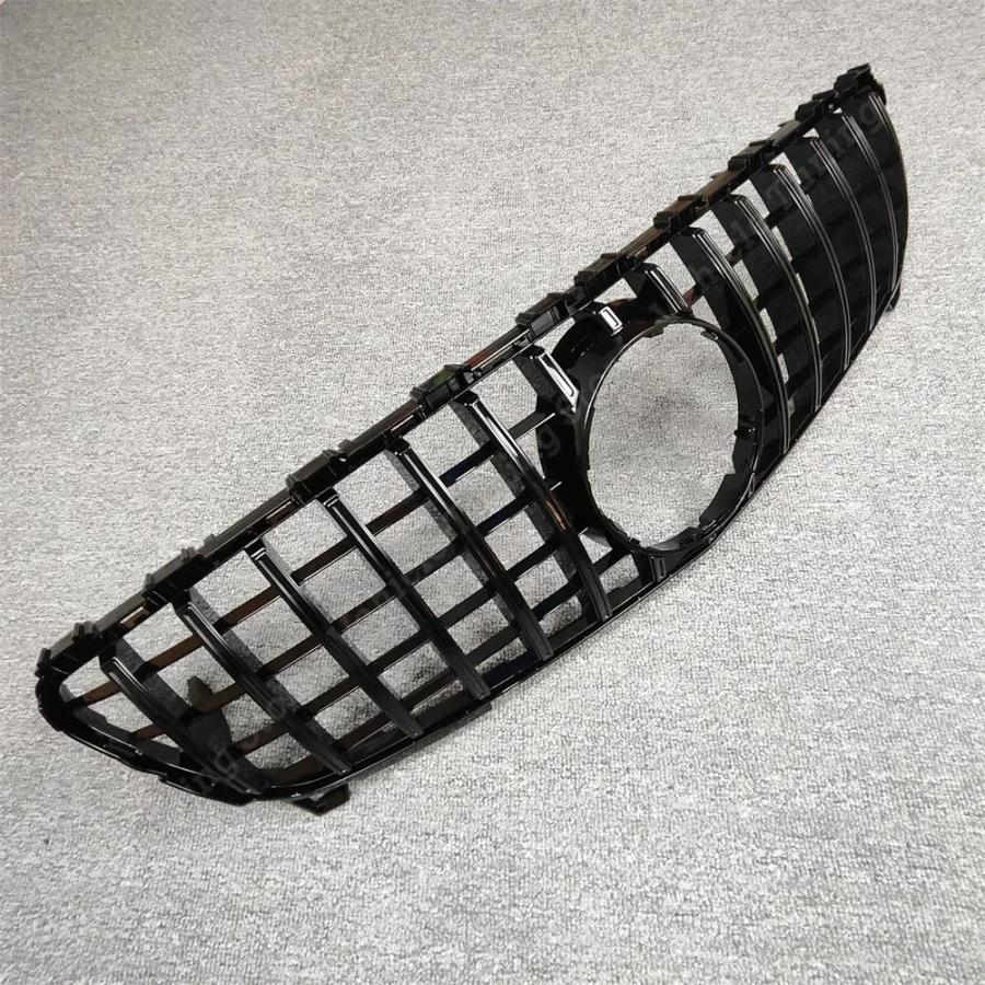 並行輸入品 メルセデスベンツ用ブラックバンパーグリル W176 a250 a200 a45用gtrスタイル 再生品20162018の画像