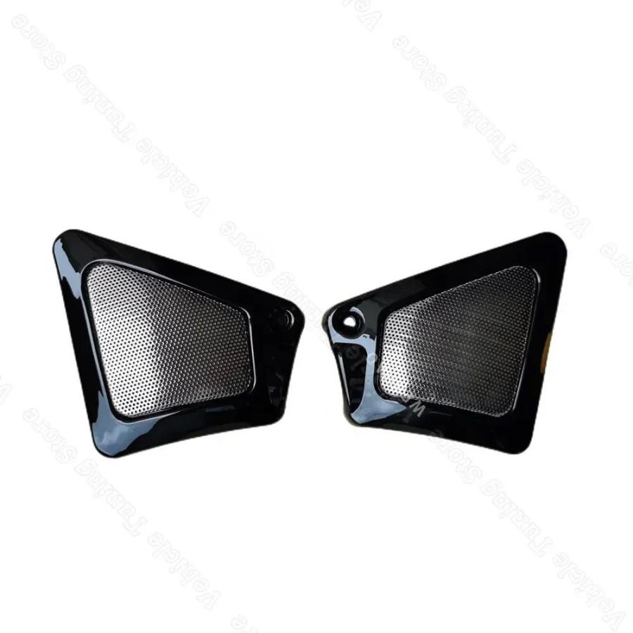 並行輸入品 ハーレーvロッドvrsca 20022006vrscaw 20072010適合する光沢フレームネックサイドカバー ナイトロッドvrscd 20062008_1
