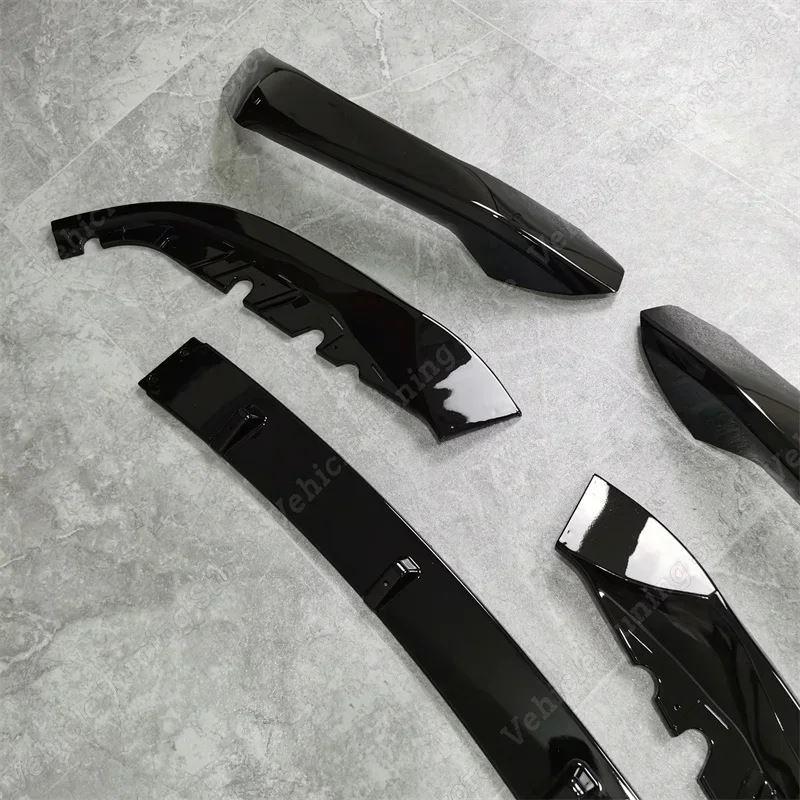 並行輸入品 フロントバンパーブレード 5個 bmw g30 g31 mスポーツ用スタイル 20172020光沢ブラックアクセサリーの画像