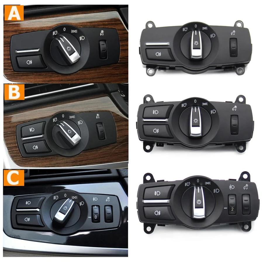 並行輸入品 BMW車用ヘッドライトスイッチ 5 6 7シリーズ x3 x4 f10 f11
