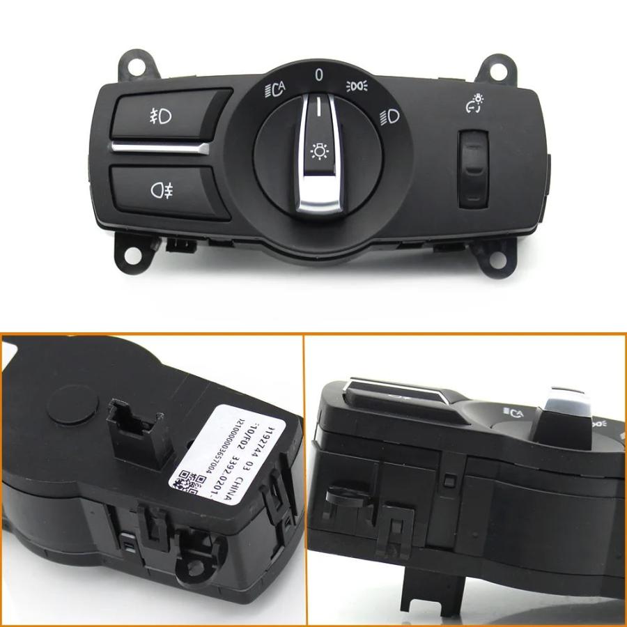 並行輸入品 BMW車用ヘッドライトスイッチ 5 6 7シリーズ x3 x4 f10 f11