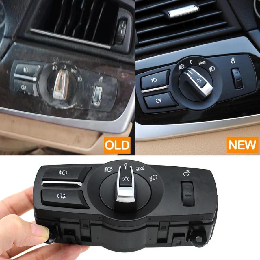 並行輸入品 BMW車用ヘッドライトスイッチ 5 6 7シリーズ x3 x4 f10 f11