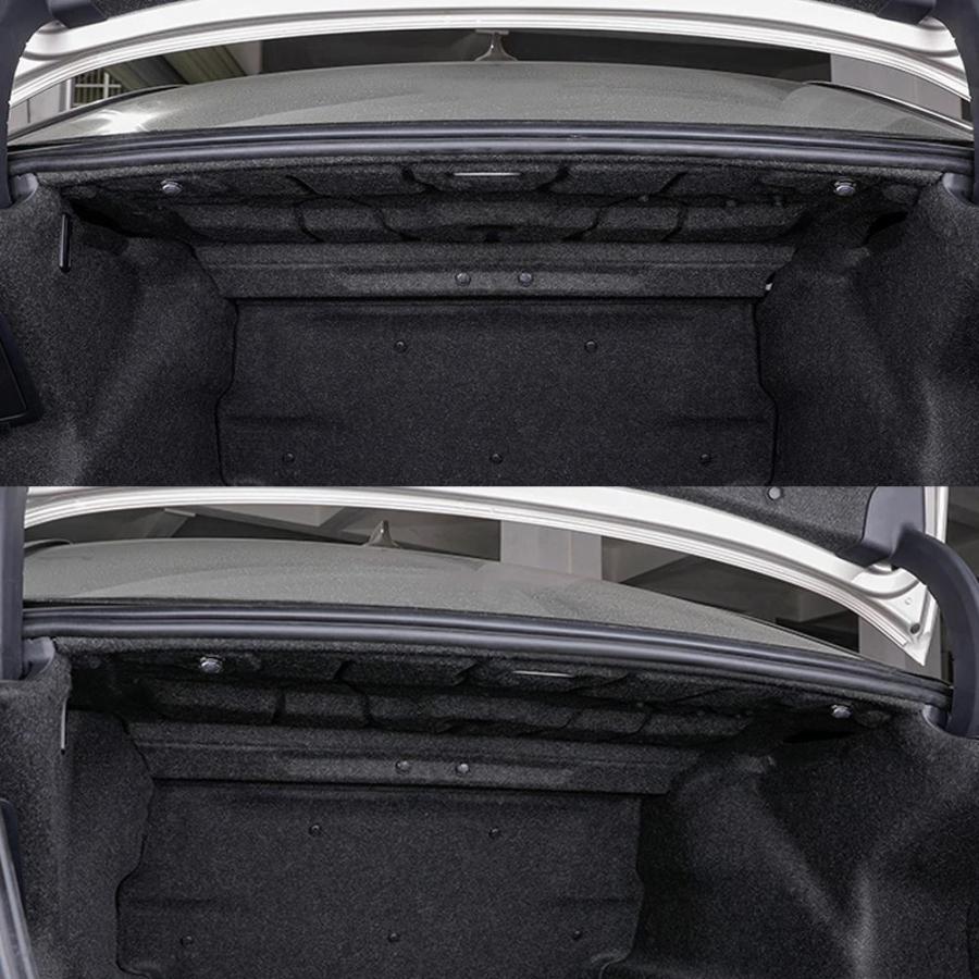 並行輸入品 リアウォールブートマット トランク用防音カバー 防音 ノイズリダクション 綿 bmw 5シリーズg30 20182023_3
