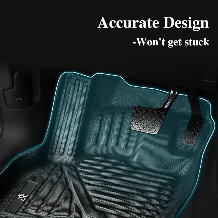 ブランド登録なし - 並行輸入品 逃げ失せる用雨合羽つや消し 車用 全天候型 フットマット 無臭パッド 室内装飾付属品 20202023