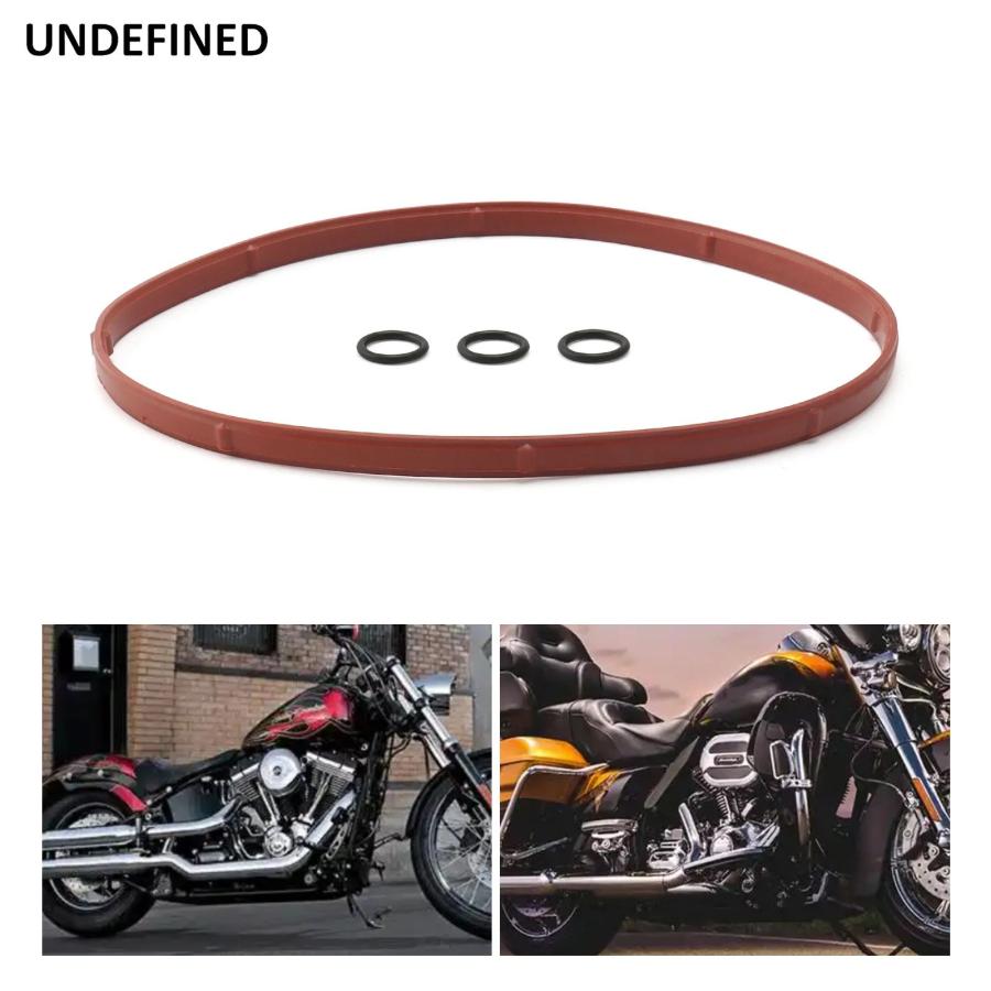 並行輸入品 バイク ダービーカバー ハーレー用Oリングガスケット