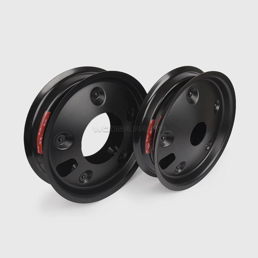 並行輸入品 ホイールカバーセットホンダレブル 250 300 500 フロントリアホイールカバー CMX 250 300 500 レブル黒鎧カスタムリムホイールの画像