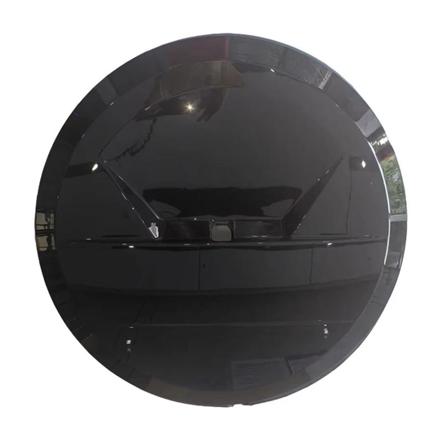 並行輸入品 ジープラングラー用スペアタイヤカバー 黒と白 JK 2007