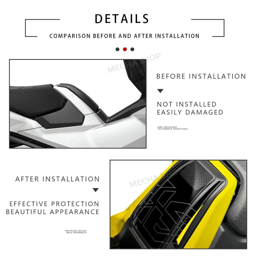 並行輸入品 ホンダ XADV750 X-ADV 750 2025 オートバイアンチスリップ