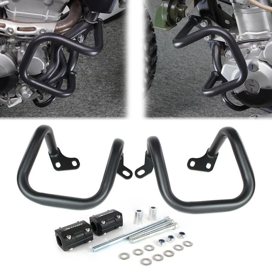 並行輸入品 エンジンガードオートバイカワサキ KLX250 2013-2020 