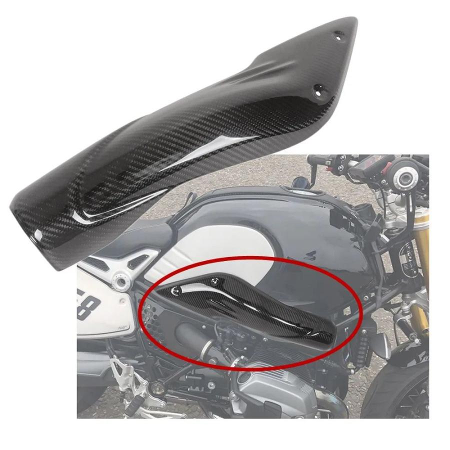 並行輸入品 MOTO4U-カーボンサイドエアインテークカバー ラム