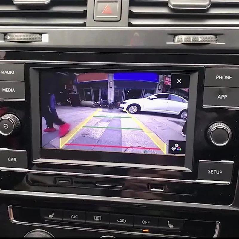 並行輸入品 ロゴいリアビューカメラ VWゴルフ6 7 8 ポロ CC ビートル マゴタン B6 B7 B8 EOS T-ROC パサート_5