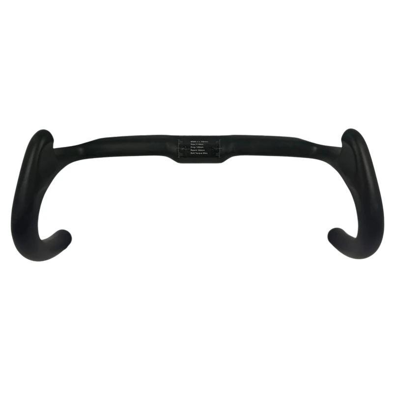 カーボンハンドル　ハンドル幅330mm 並行輸入品 BIKEDOC-カーボンハンドルバー 超軽量 330MM : パーツ