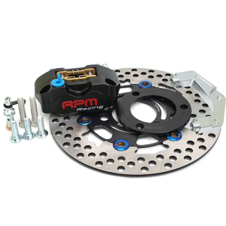 並行輸入品 220MMブレーキディスクローター3穴キャリパーセットRPM 84