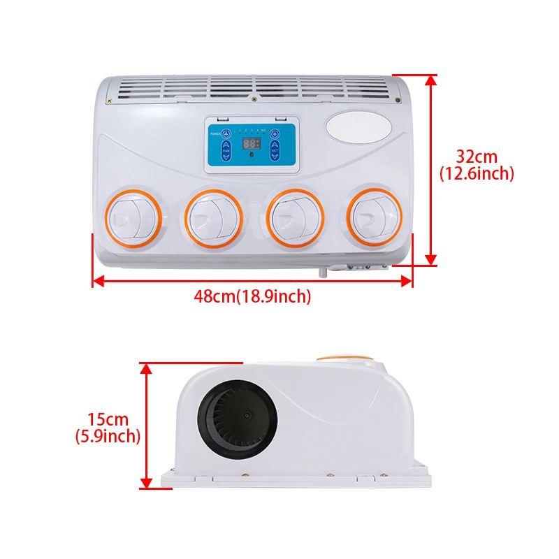 並行輸入品 汎用壁掛け式冷凍エアコン 12V 24V A/C バス トラック