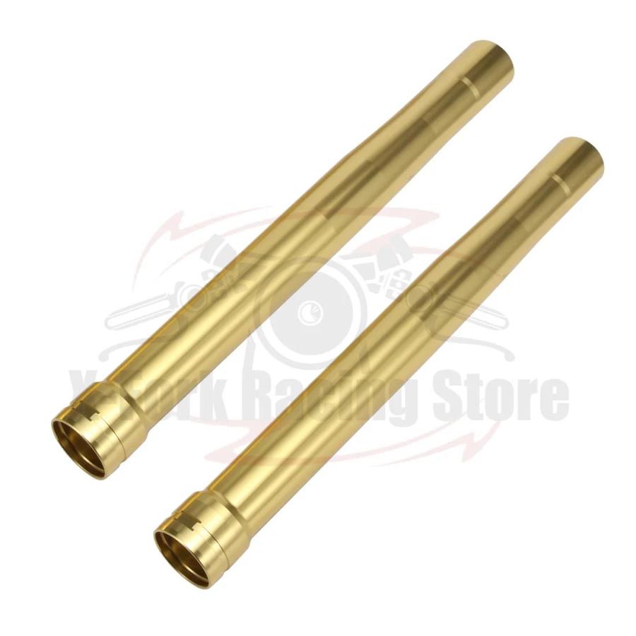 並行輸入品 2XフロントアウターフォークチューブパイプカワサキKLX250
