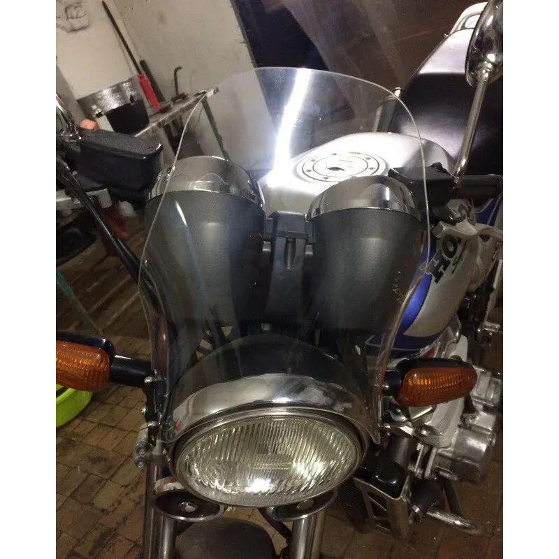 並行輸入品ホンダ ナイトホーク 250 CB250 CB750 カスタム CD CG CM 125 CM125 CG125 CB125 CD250 用 ウインドスクリーン スクリーン ウインドシールド_10