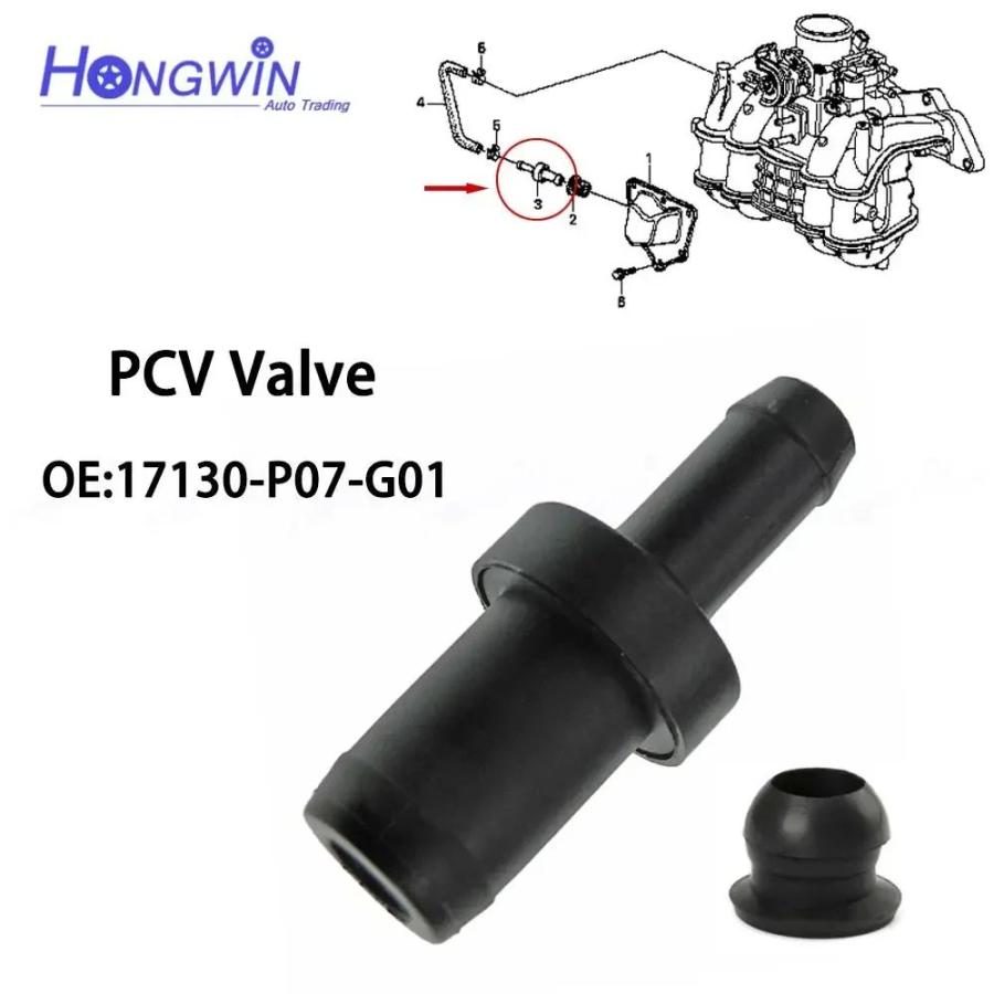 並行輸入品車用PCVバルブ 17130-P07-G01 11855-P72-000 ホンダ CR-X