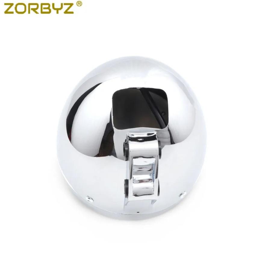 並行輸入品ZORBYZ バイク用 LED クローム 6.5インチ バレットヘッド