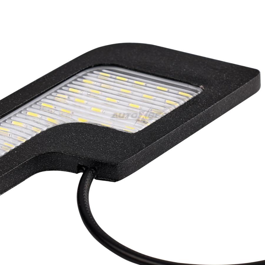 並行輸入品汎用デイタイムランニングライト LED ホワイトライト L字型