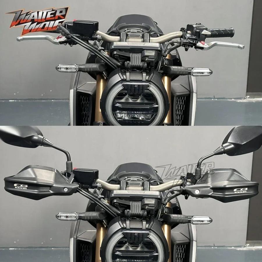 並行輸入品2024 CB650R ハンドルバー ウィンドシールド ハンドガード