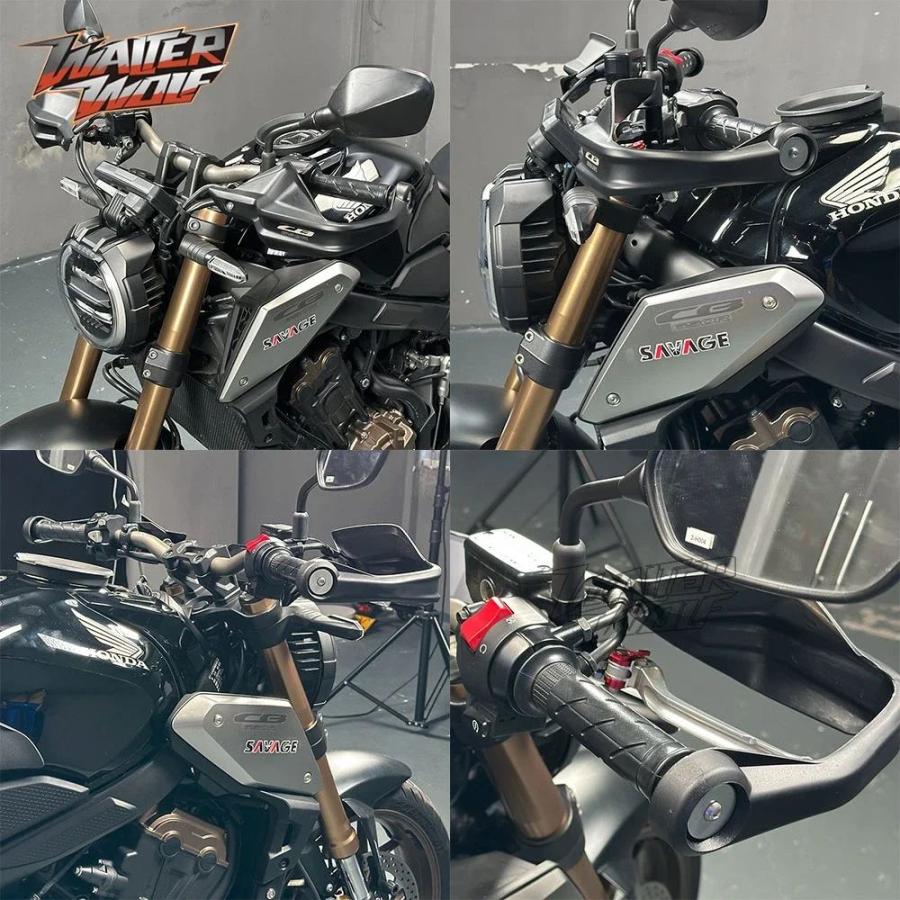 並行輸入品2024 CB650R ハンドルバー ウィンドシールド ハンドガード