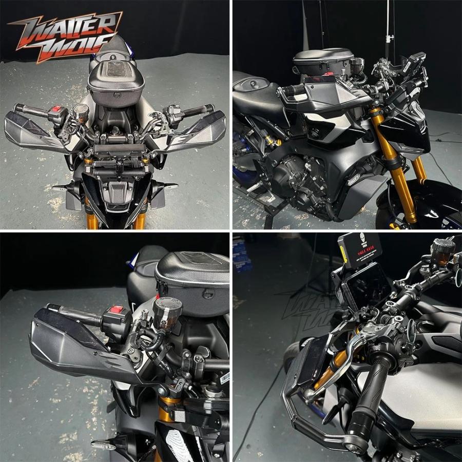 並行輸入品2024-2025 ハンドガード ブレーキ クラッチレバー YAMAHA MT