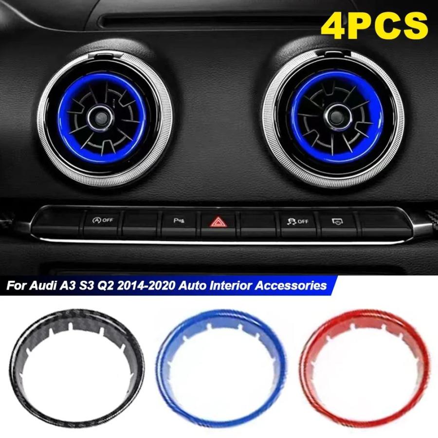 並行輸入品アウディ A3 8V 2013-2020 用 4個 車用フロントエアコン