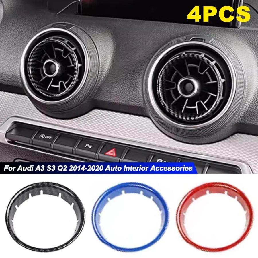 並行輸入品アウディ A3 8V 2013-2020 用 4個 車用フロントエアコン