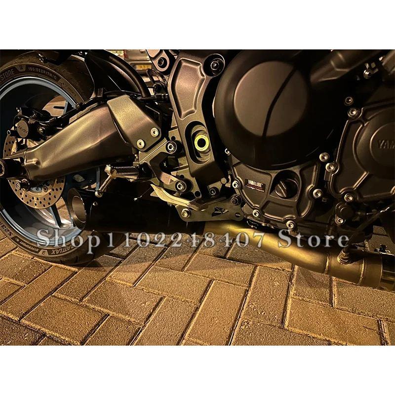 並行輸入品MT-09 FZ09 XSR900 GT 2024 2025用スリップオン オートバイ