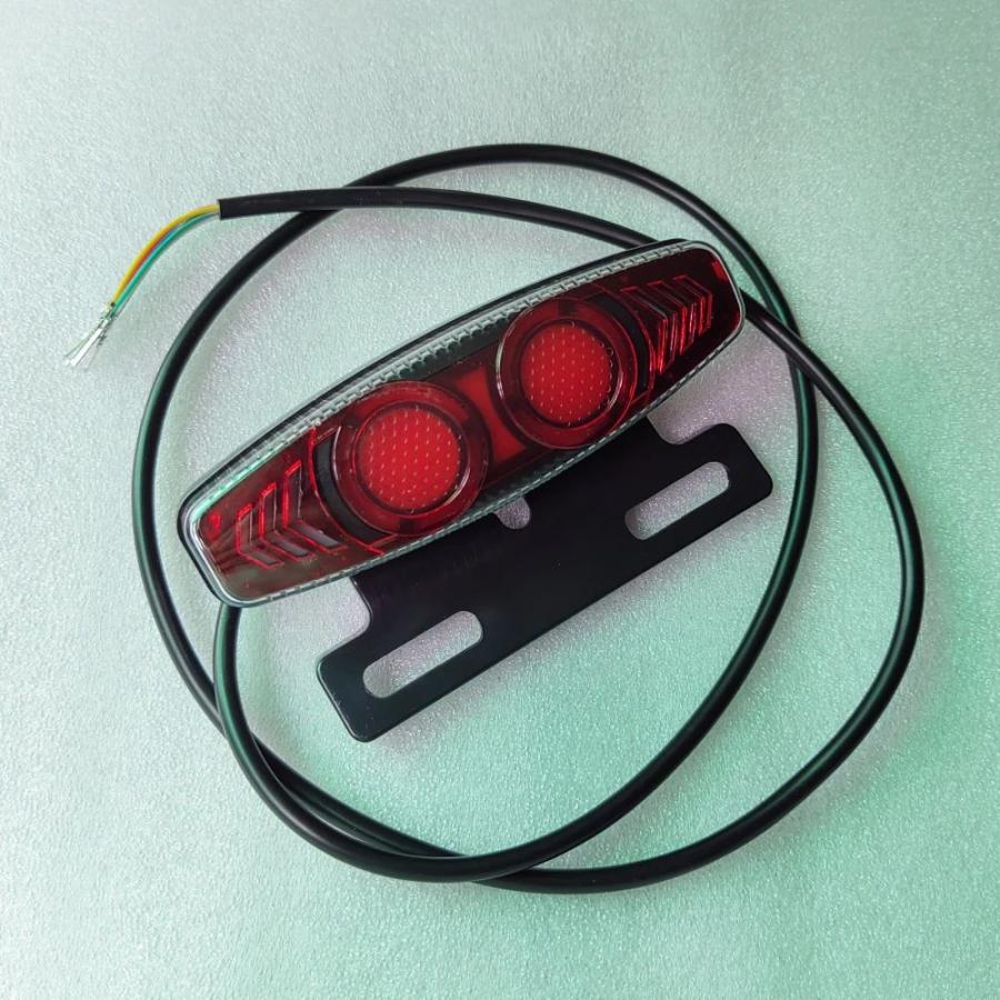 並行輸入品1個 36V 48V 電動自転車テールライト EBIKEリアライト
