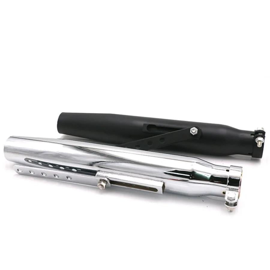 並行輸入品38/40/43/45MM レトロカフェレーサーバイクマフラーパイプ