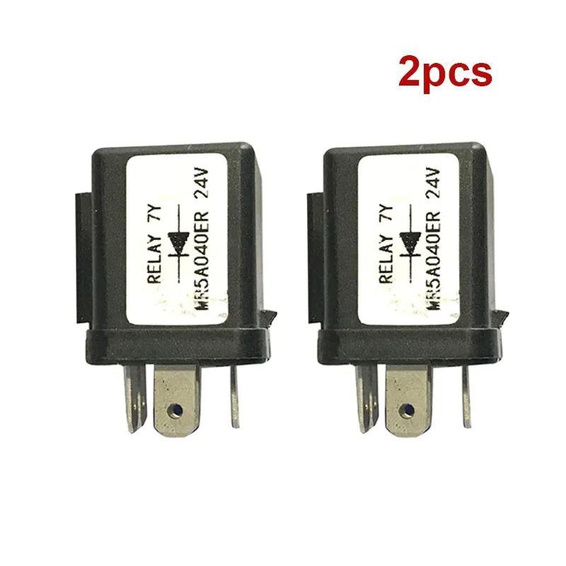 ⚠️同時物⚠️24vリレー機⚠️ 並行輸入品2個 5プラグ 24V 掘削機リレースイッチ 8-94257-497-0 MR5A