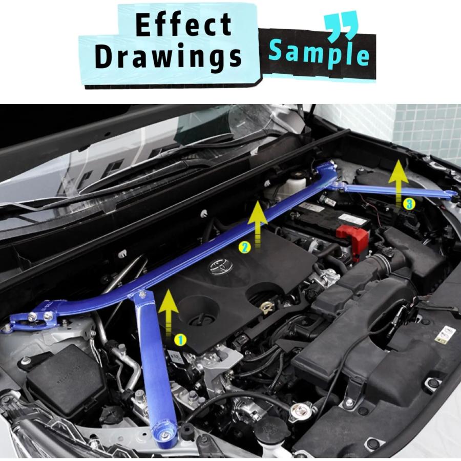 並行輸入品2019-2023年式トヨタRAV4 XA50ハイブリッド用フロント