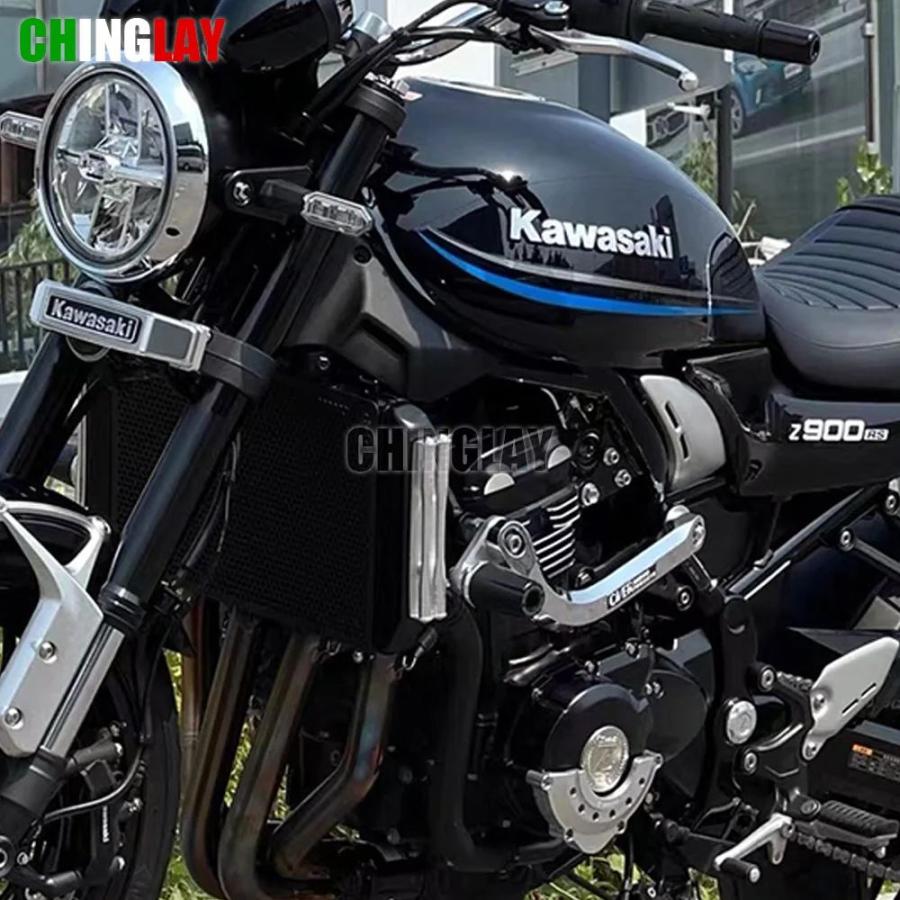 並行輸入品Z900RS エンジンガードバンパー 2018-2025 KAWASAKI Z900RS フレームスライダー クラッシュバー パッドプロテクター Z900RS CAFE 2022 2019_5
