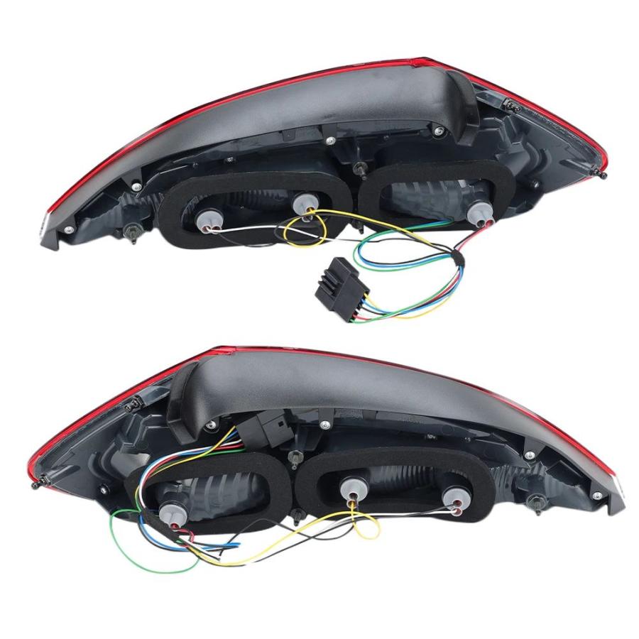 並行輸入品BMW Z4 E89 2009-2016用 テールライト 1セット LEDリアライト ウィンカーランプ リバースランプ ブレーキランプ ドライビングランプ付き_4