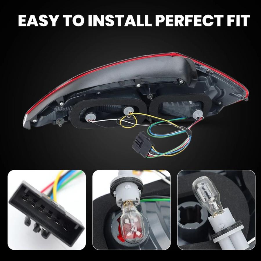 並行輸入品BMW Z4 E89 2009-2016用 テールライト 1セット LEDリア