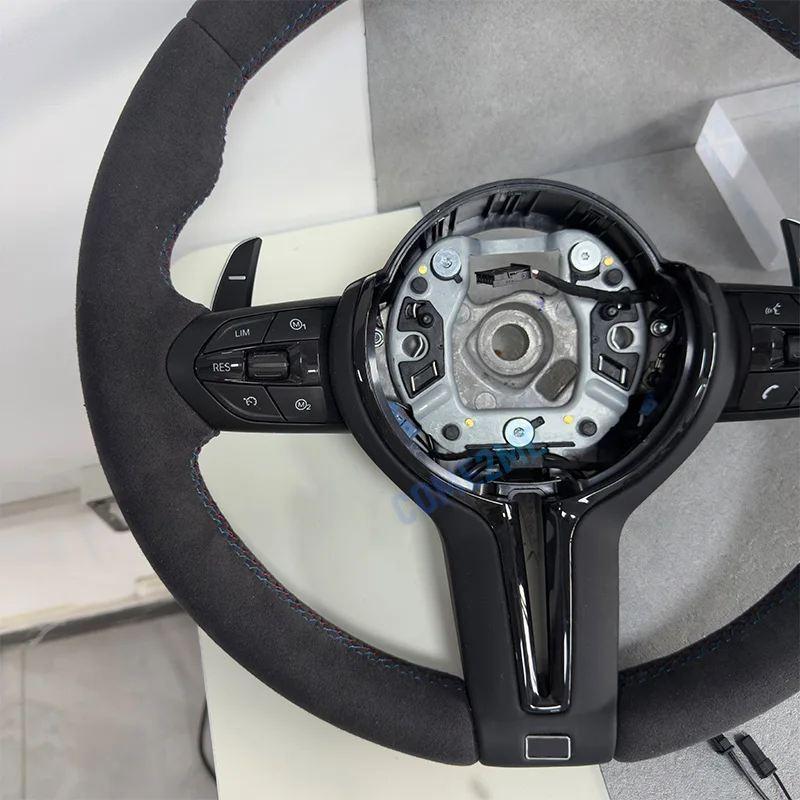 並行輸入品アルカンターラ M スポーツ ステアリングホイール BMW F10 F20 F21 F22 F30 F31 F32 F36 M2 F87 M3 F80 M4 F82 F15 F16用_6