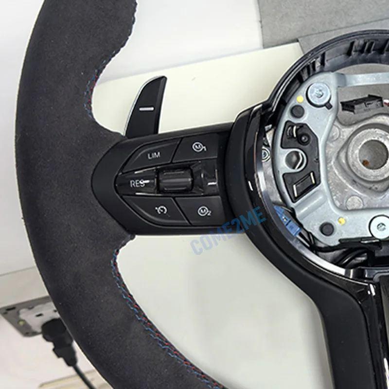 並行輸入品アルカンターラ M スポーツ ステアリングホイール BMW F10 F20 F21 F22 F30 F31 F32 F36 M2 F87 M3 F80 M4 F82 F15 F16用_8
