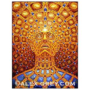 alex gray アレックスグレイ　サイン入りポスター　額なし alex gray アレックスグレイ サイン入りポスター 額なし alex