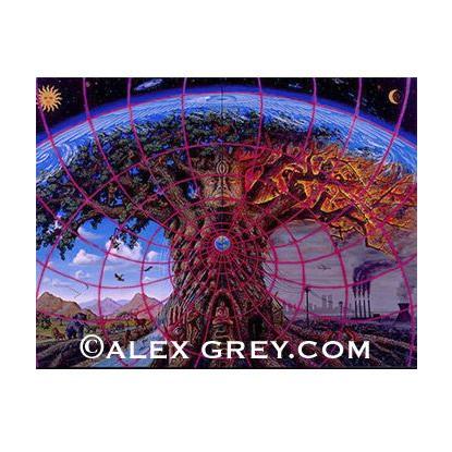 ALEX GREY アレックスグレイ ポスター「GAIA」 : PSYCHEDELIC ALEX GREY アレックスグレイ ポスター「GAIA」 : PSYCHEDELIC