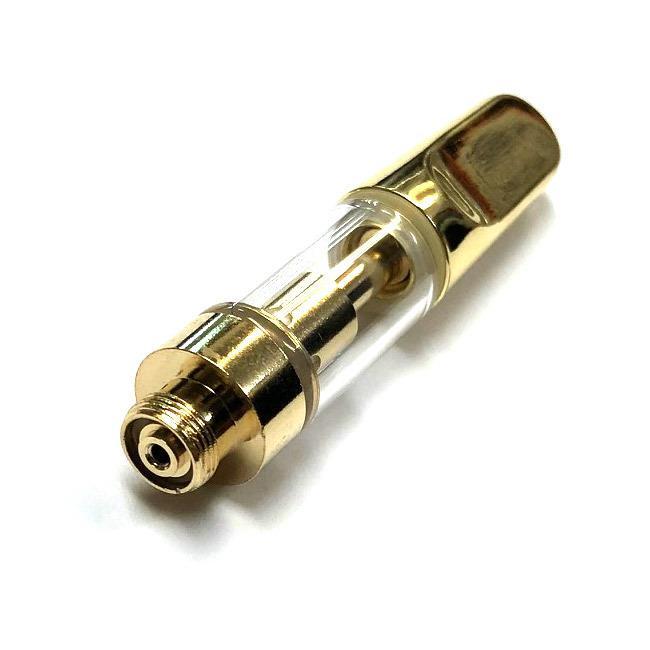 CBD オイル リキッド  用 アトマイザー0.5ml ／ 1.0ml  ゴールド（ 510 規格 【オーム】 ）