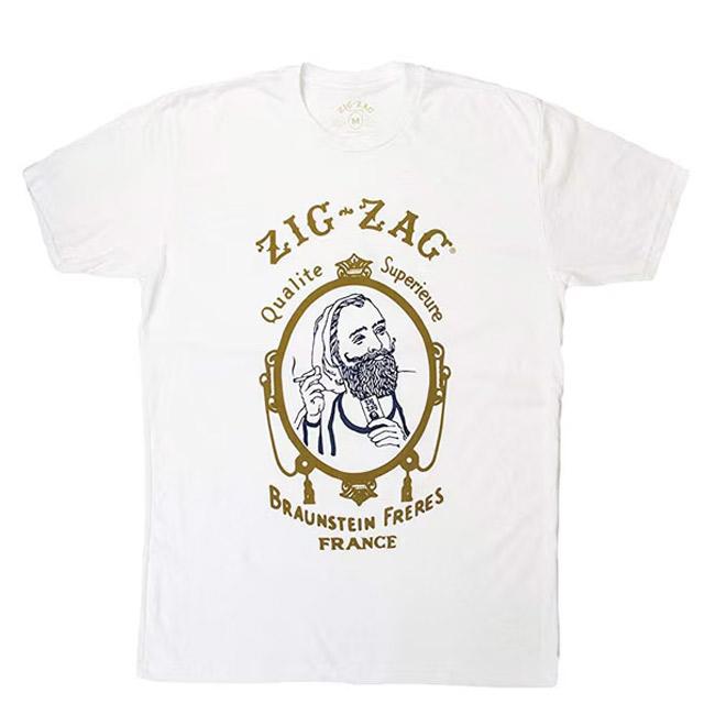 ZIG ZAG - ジグザグ 公式 メンズ Tシャツ ／ ホワイト : PSYCHEDELIC