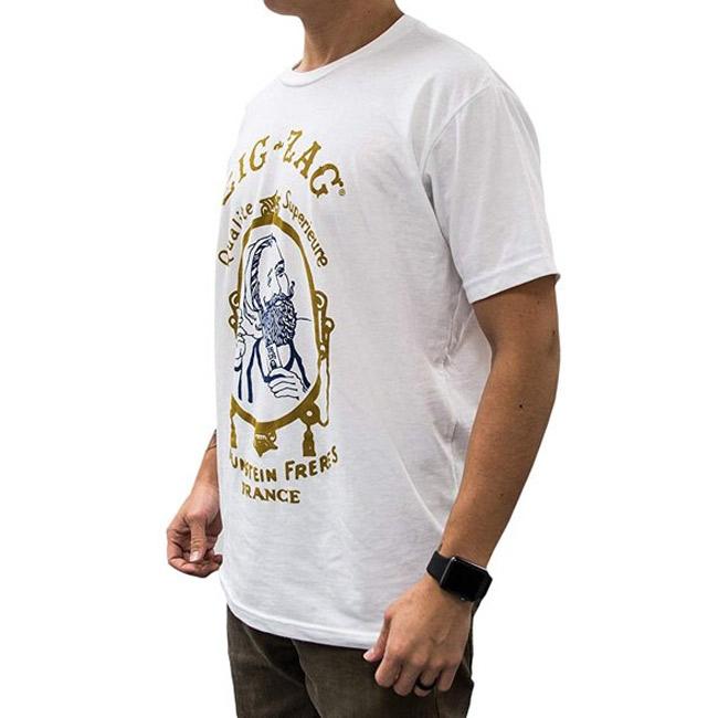 ZIG ZAG - ジグザグ 公式 メンズ Tシャツ ／ ホワイト : PSYCHEDELIC